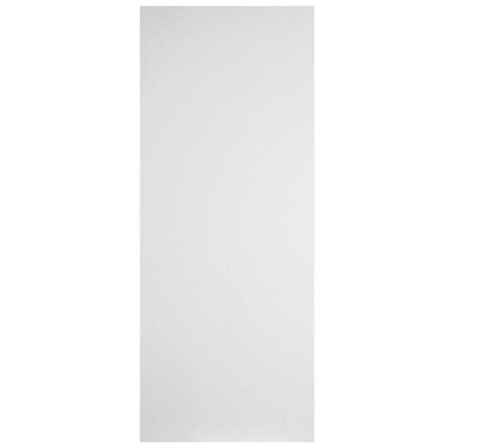 Masonite 32 in. x 80 in. No Panel Primed White Smooth Flush Hardboard Hollow Core Composite Interior Door Slab
