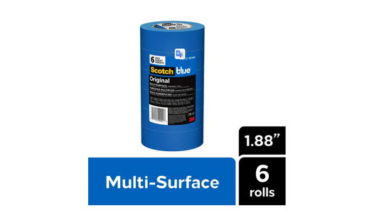 3M ScotchBlue 1.88 in. x 60 yds. Original Multi-Surface Painter's Tape (6-Pack)