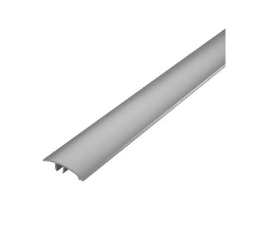 M-D Cinch Warm Gray 36-in L Prefinished Aluminum Reducer Floor Moulding Trim
