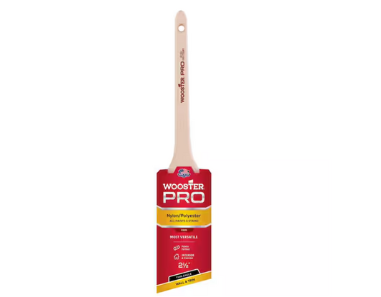 Wooster 2-1/2 in. Pro Nylon/Polyester Thin Angle Sash Brush