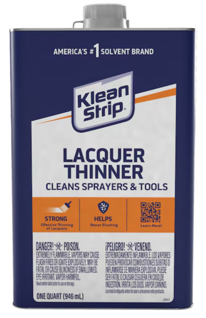 Klean Strip 32 -fl oz Fast to dissolve Lacquer thinner