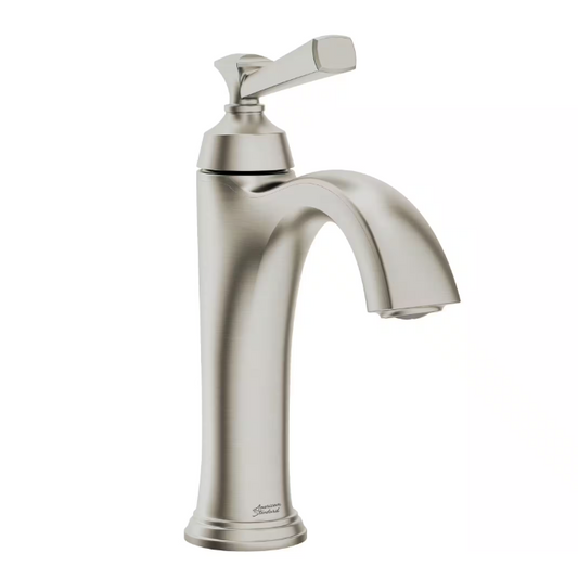 American Standard Rumson Single Hole Single-Handle Bathroom Faucet in Brushed Nickel