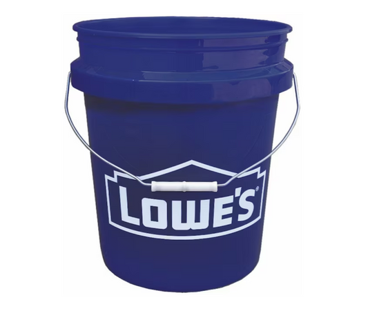 Lowe's 5 Gallon(s) BPA-Free Plastic General bucket