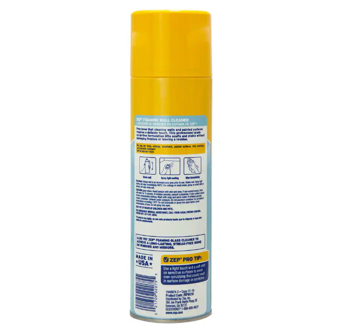 ZEP 18 oz. Foaming Wall Cleaner