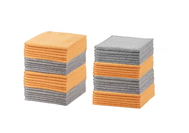 HDX 16 in. x 16 in. Multi-Purpose Microfiber Towel (24-Pack)
