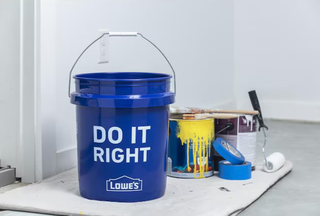 Lowe's 5 Gallon(s) BPA-Free Plastic General bucket