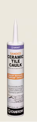Custom Building Products Polyblend #381 Bright White 10.5 oz. Sanded Ceramic Tile Caulk