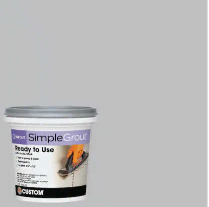 Custom Building Products SimpleGrout #115 Platinum 1 qt. Pre-Mixed Grout
