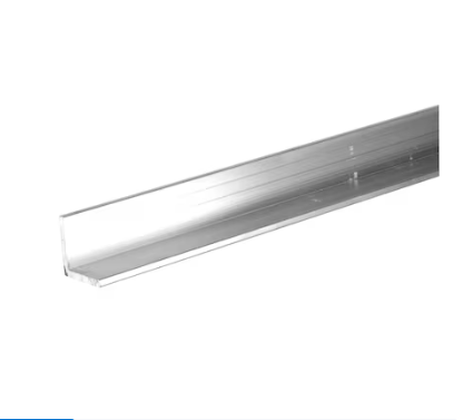 Steelworks 1-1/2-in W x 1-1/2-in H x 8-ft L Mill Finished Aluminum Solid Angle