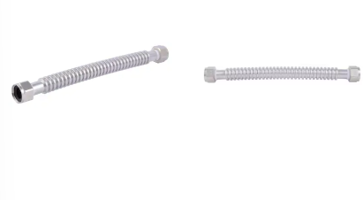 HoldRite 12-in 3/4 -in FIP Inlet x 3/4 -in FIP Outlet Corrugated stainless steel Water heater connector
