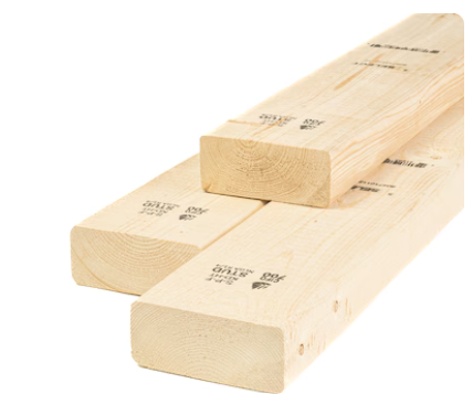 Interfor 2-in x 4-in x Kiln-dried Stud Euro Spruce #2 PREM Stud