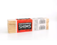 NELSON 12CT 8IN WOOD SHIM