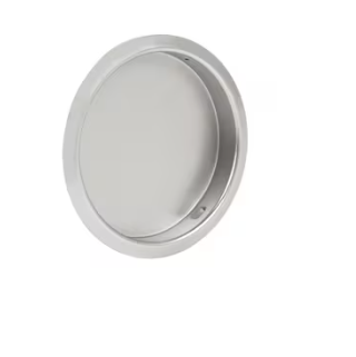 M-D 2.4375-in Satin Nickel Sliding Closet Door Mortise cup Pull (