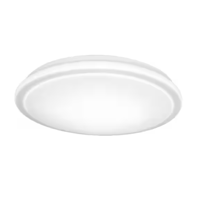 Commercial Electric 12 in. Low Profile LED Flush Mount Round Closet Light Fixture 1100 Lumens 3000K 4000K 5000K Dimmable Hallway Stairwell