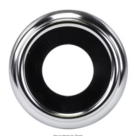 DANCO Metal Tub Spout Ring in Polished Chrome
