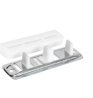 M-D 4.1875-in Bi-pass door Sliding Closet Door Connecting Adaptor