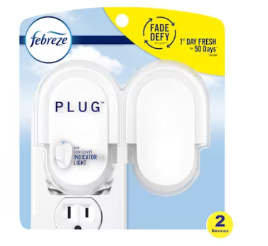 Febreze PLUG 2 -Count Device Air Freshener