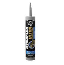 DAP Dynaflex Ultra 10.1-oz Window and Door Light Gray Paintable Latex Caulk