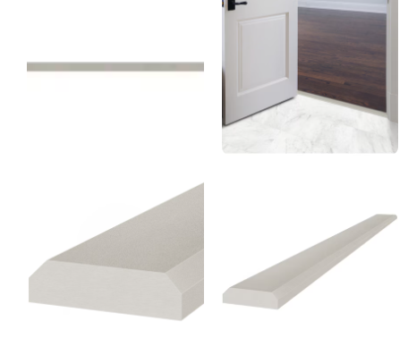 2-in x 36-in Polished Composite Threshold Tile