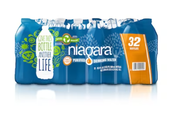 Niagara 32 -Pack 16.9-fl oz Purified Bottled Water