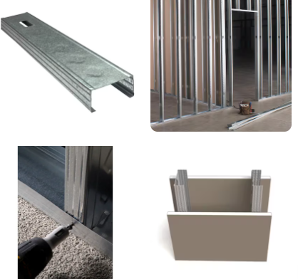 ProSTUD 2.5-in W x 120-in L x 1.25-in D 25 - Gauge Galvanized steel Wall Framing Stud