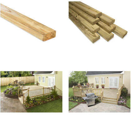 Severe Weather 2-in x 4-in x 8-ft #2 Prime Southern yellow pine Above ground Pressure Treated Lumber