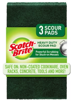 Scotch-Brite Heavy Duty Cellulose Scouring pad 3 -Pack