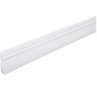 M-D 36-in White Door Sweep (Installation Method: Adhesive)