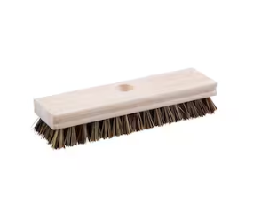 Project Source 9.5-in Palmyra Stiff Deck Brush