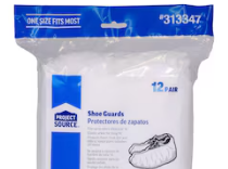 Project Source 12 -Pack Polypropylene Shoe covers Size: X-large