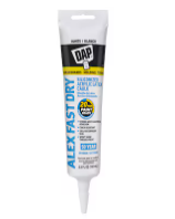 DAP ALEX Fast Dry 5.5-oz Paint and Trim White Paintable Latex Caulk