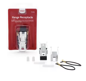 Smart Choice Universal Electric range Replacement range receptacle ( Chrome )