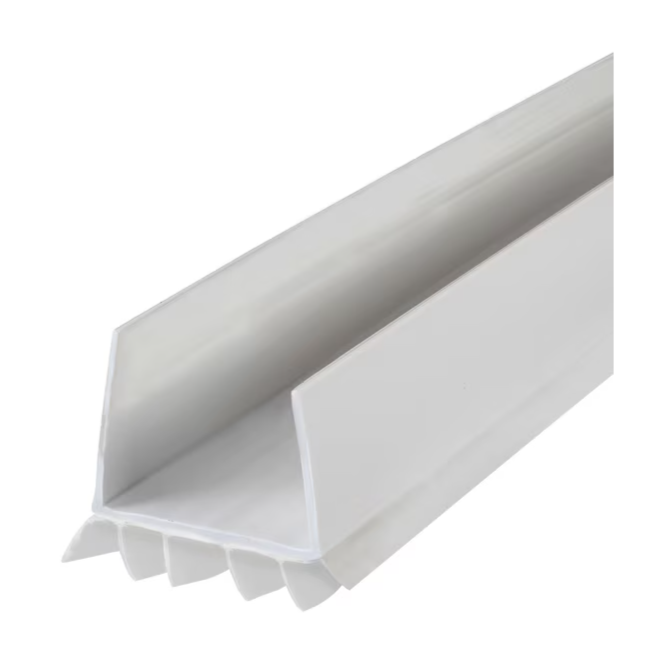 M-D 3-ft x 2-in x 1-3/4-in White Vinyl Door Weatherstrip