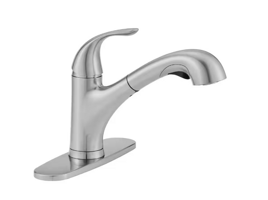 Glacier Bay Market Single-Handle Pull-Out Sprayer Kitchen Faucet in Stainless Steel