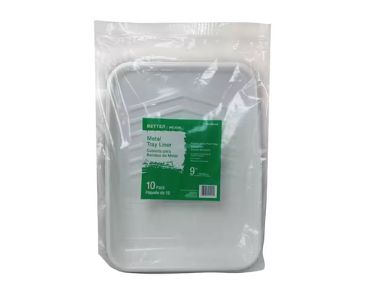 9 in. Plastic Tray Liner (10-Pack)