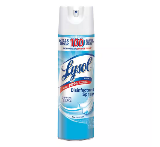 19 oz. Crisp Linen Disinfectant Spray