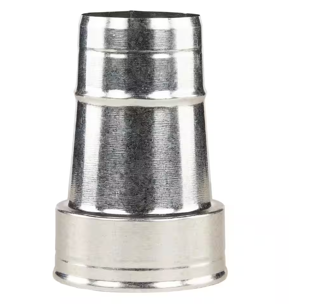 Master Flow 12 in. to 10 in. Round Reducer