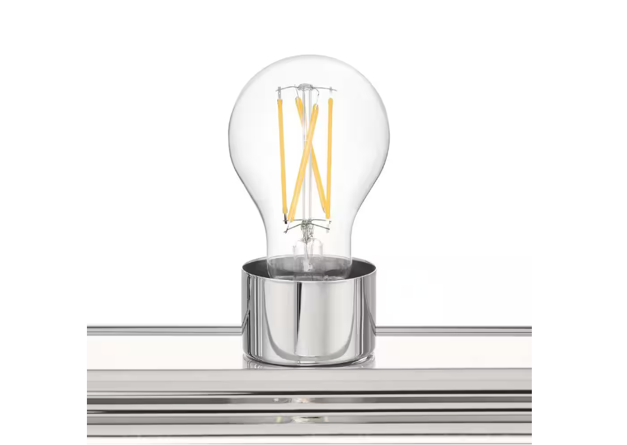 Hampton Bay 18 in. 3-Light Chrome Finish Vanity Light