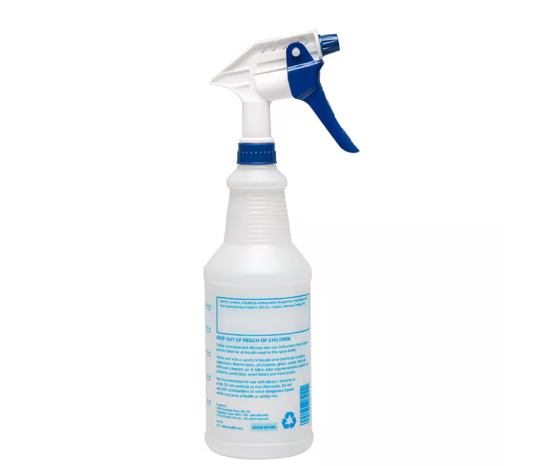 ECOLAB 32 oz. Heavy Duty Pro All Purpose Spray Bottle; Refillable Bottle with Adjustable Nozzle