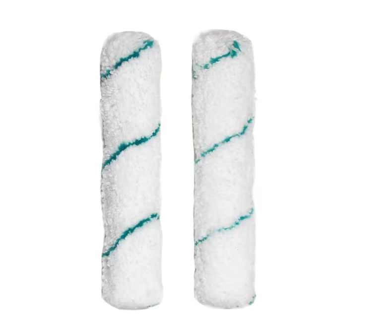 6 in. x 3/8 in. Microfiber Mini Paint Roller (2-Pack)
