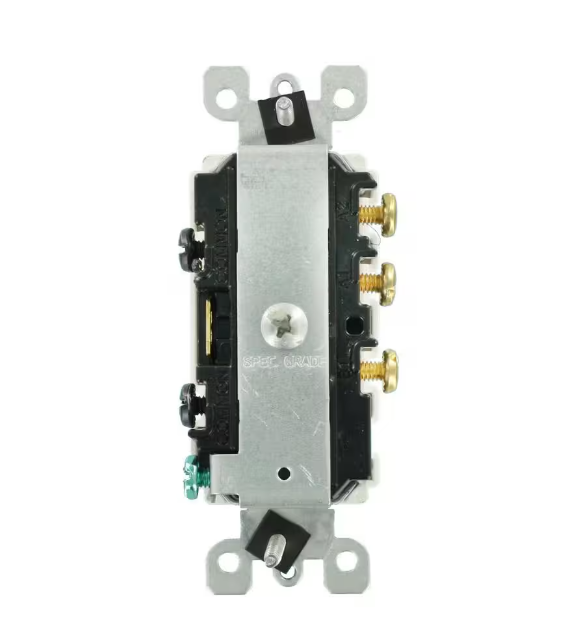 Decora 15 Amp 3-Way AC Combination Switch, White 5641-WS