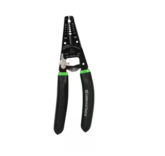 Commercial Electric 7 in. Wire Stripper and Cutter